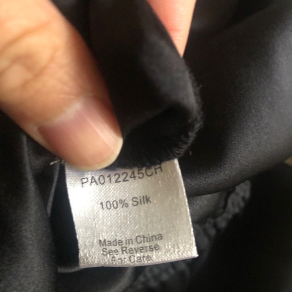 Parker 100% Silk jumpsuit - Picture 3 of 4